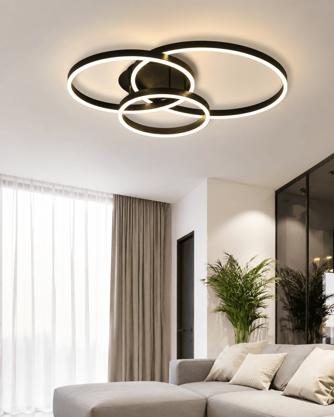 Modern Nordic Smart LED Ceiling Light
