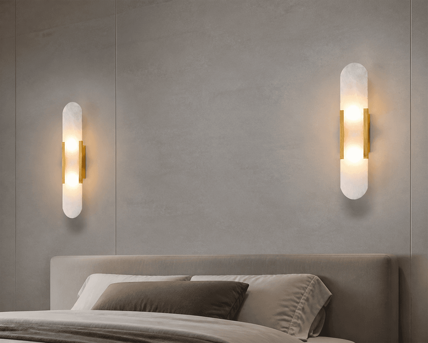 Nordic Natural Marble Wall Lamp