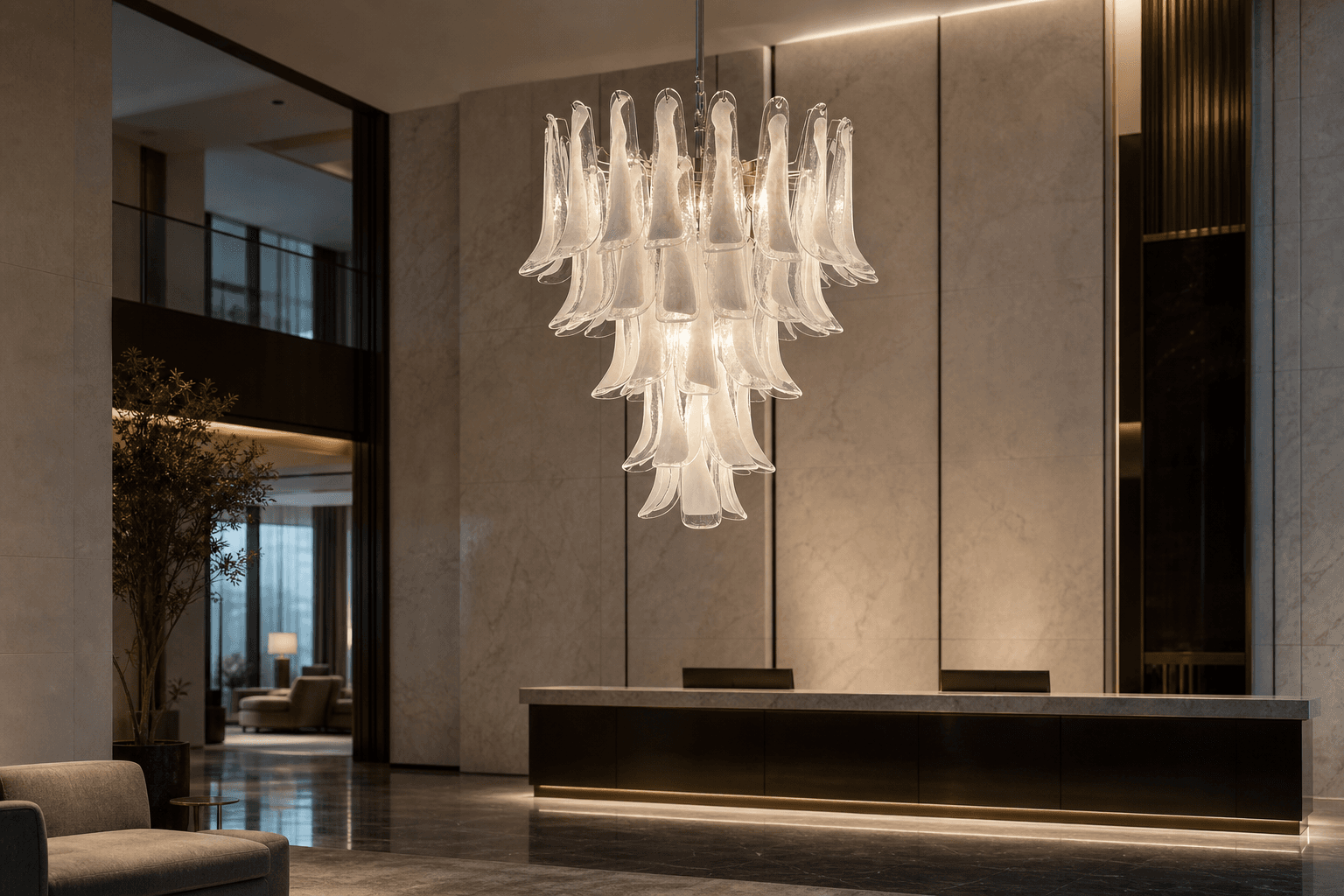 Modern Chandelier for Hotel Lobby