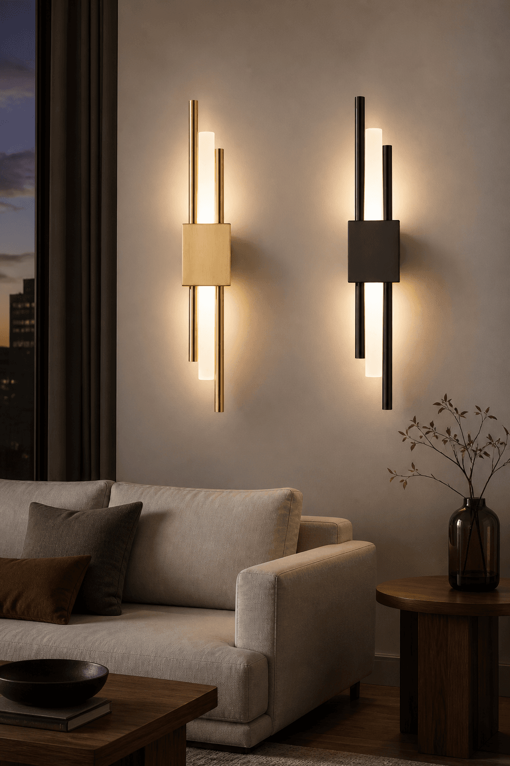 6W Long Strip Wall Lamp