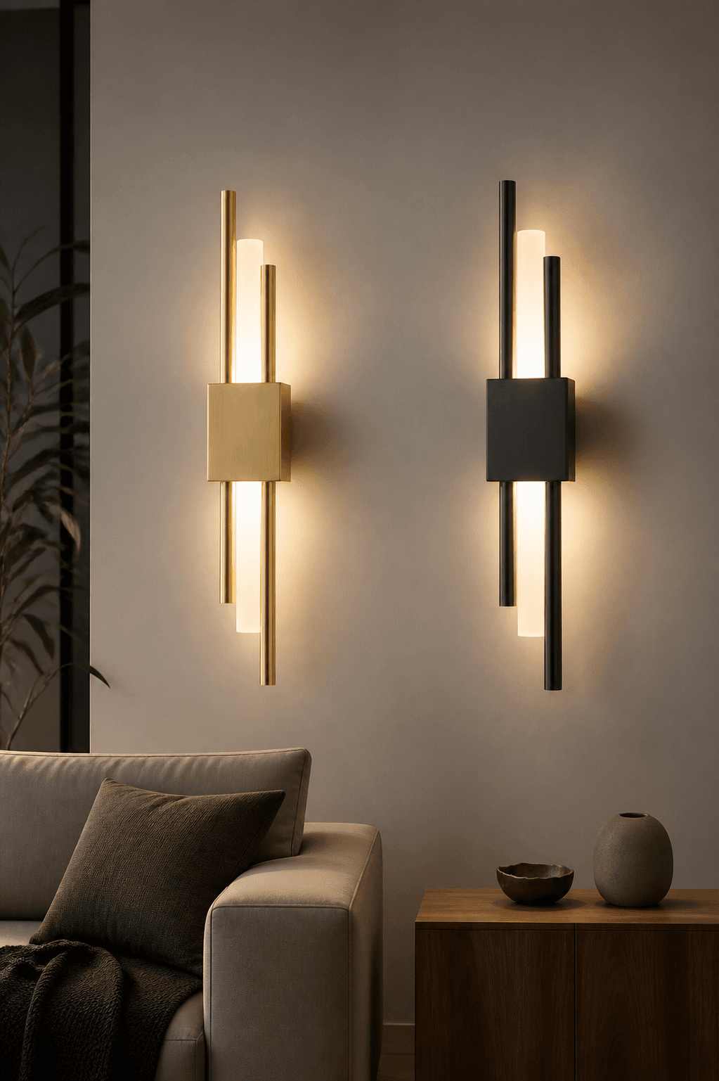 6W Long Strip Wall Lamp