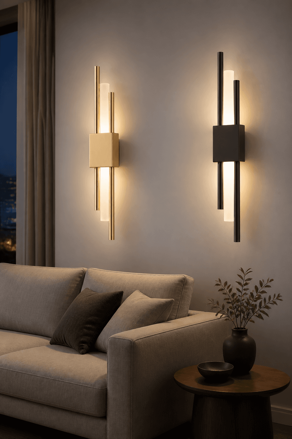 6W Long Strip Wall Lamp