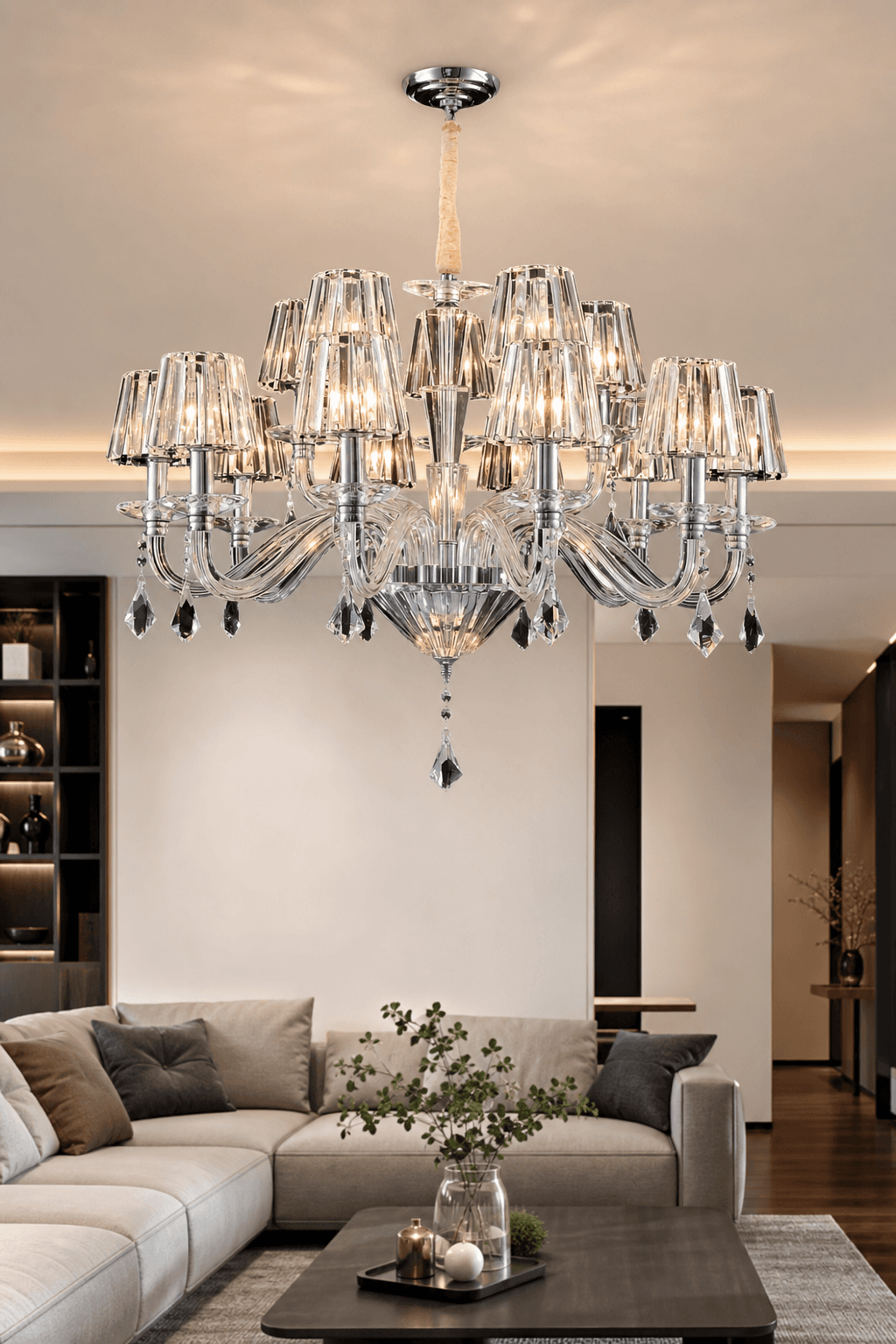 Luxury Modern Crystal Chandelier