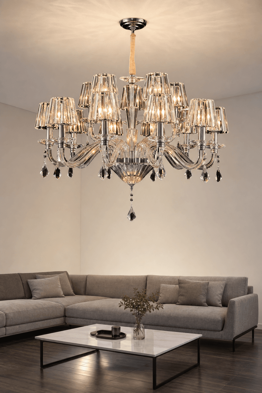 Luxury Modern Crystal Chandelier