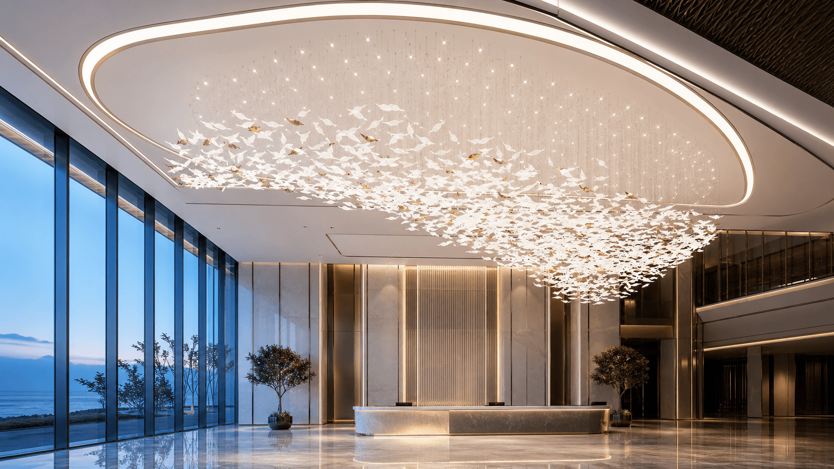 Modern Luxury Chandelier for Villa Hotel