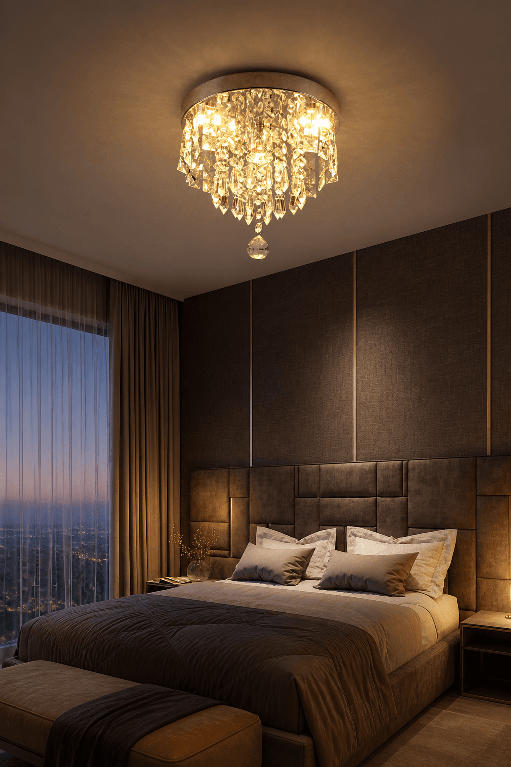 Customized Modern LED Smart Ceiling Lamp for Living Room