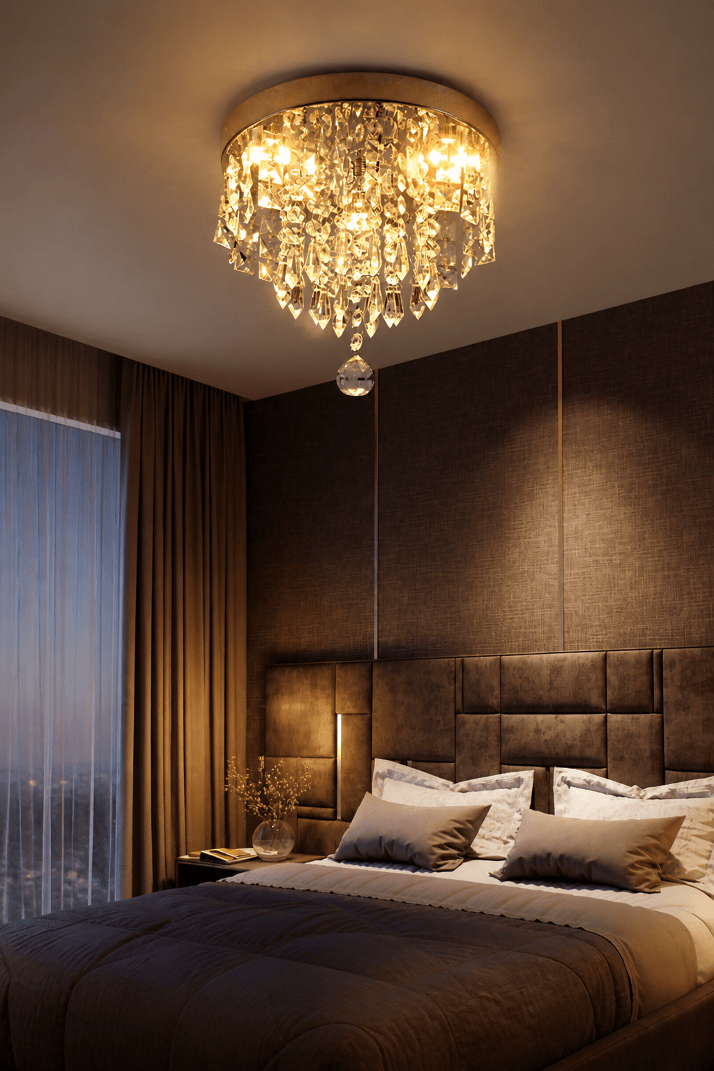 Customized Modern LED Smart Ceiling Lamp for Living Room