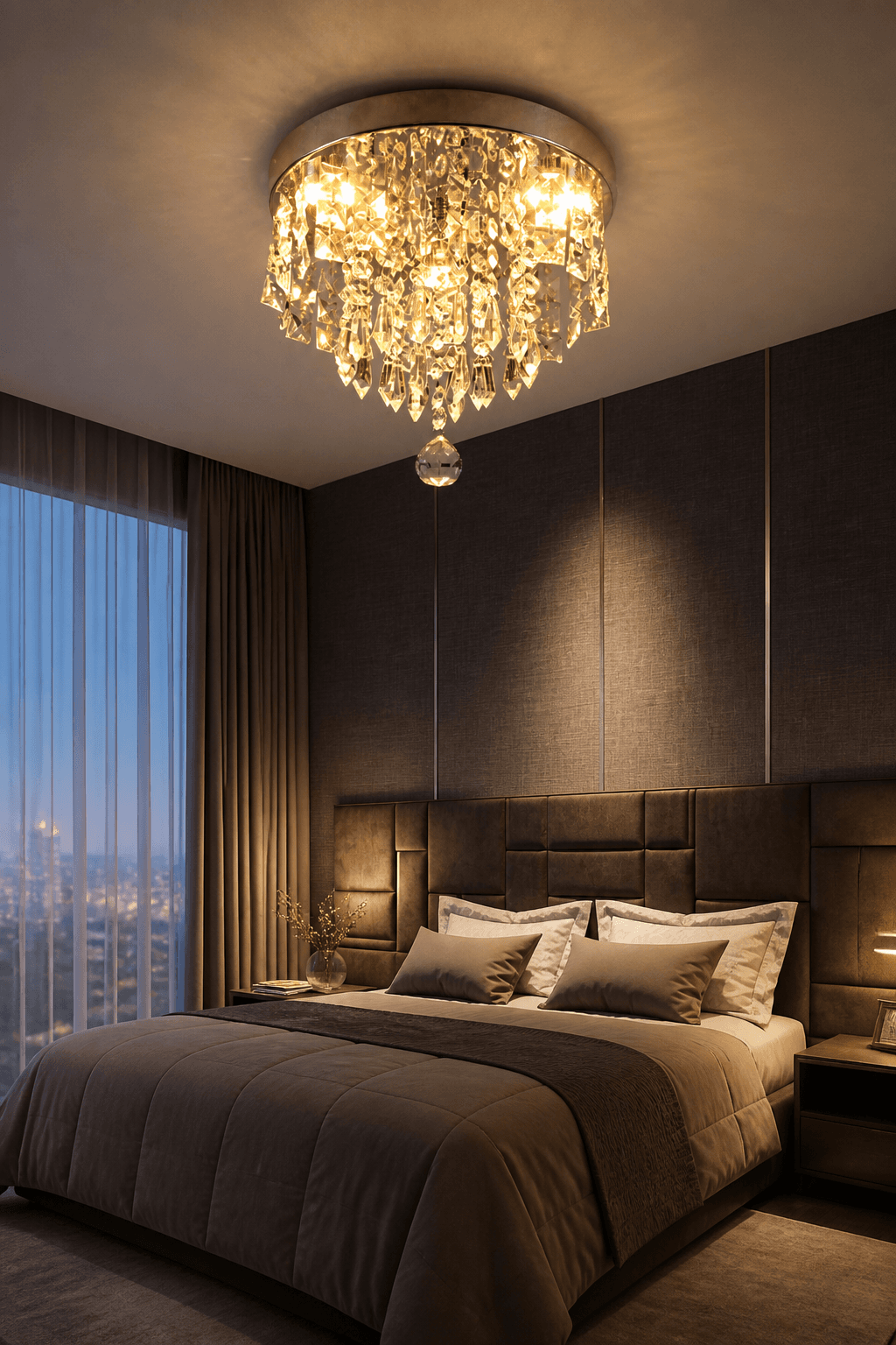 Customized Modern LED Smart Ceiling Lamp for Living Room