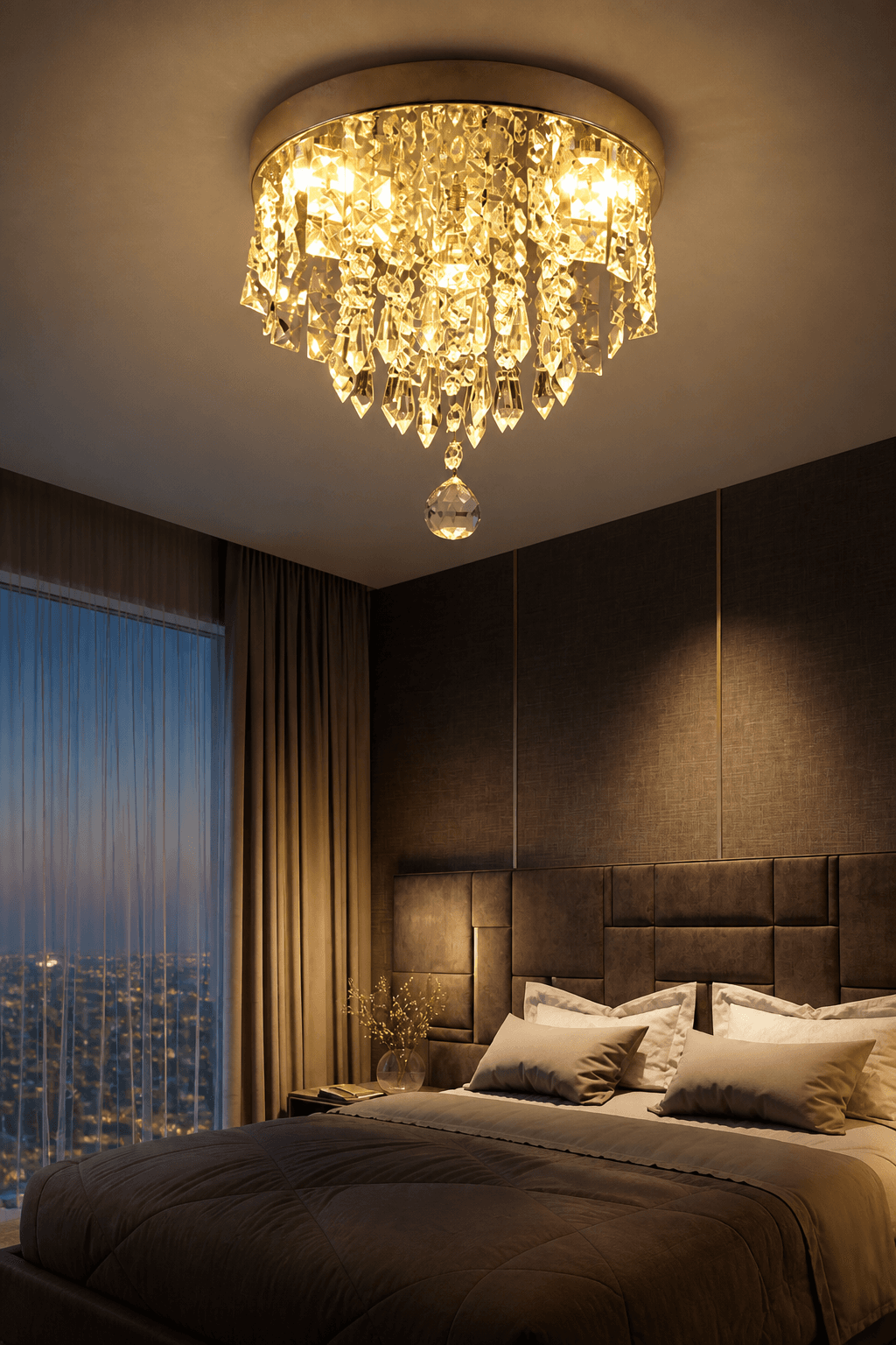 Customized Modern LED Smart Ceiling Lamp for Living Room