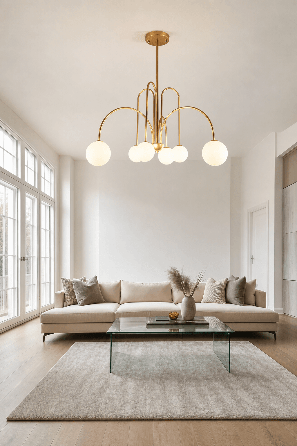 Modern G9 LED Glass Pendant Light