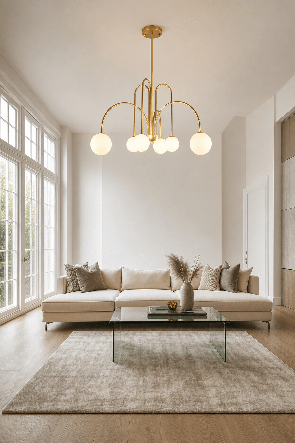 Modern G9 LED Glass Pendant Light