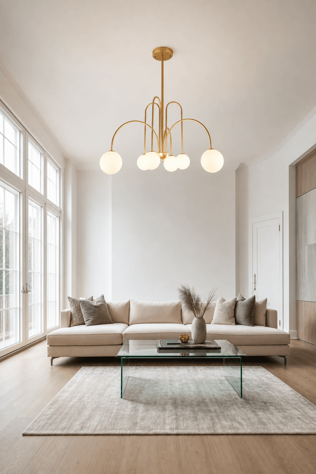 Modern G9 LED Glass Pendant Light