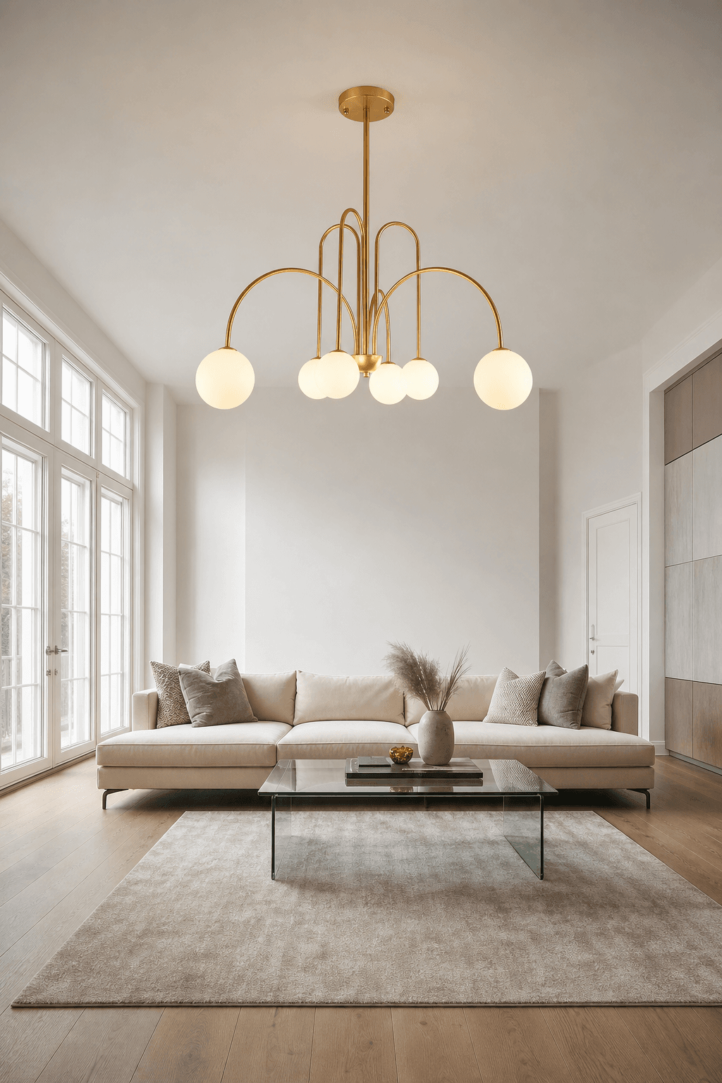 Modern G9 LED Glass Pendant Light