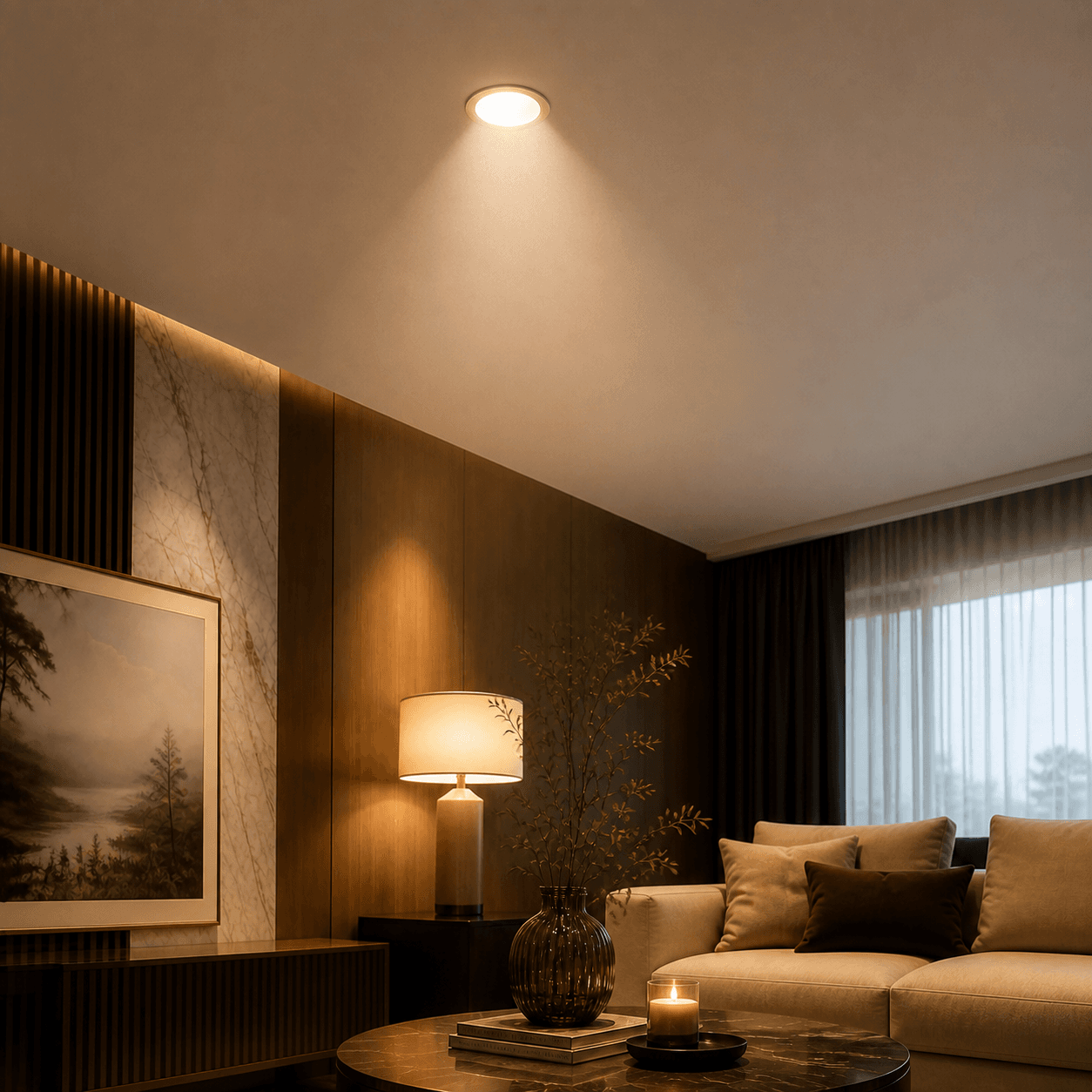 Recessed Downlight Dimmable Smart