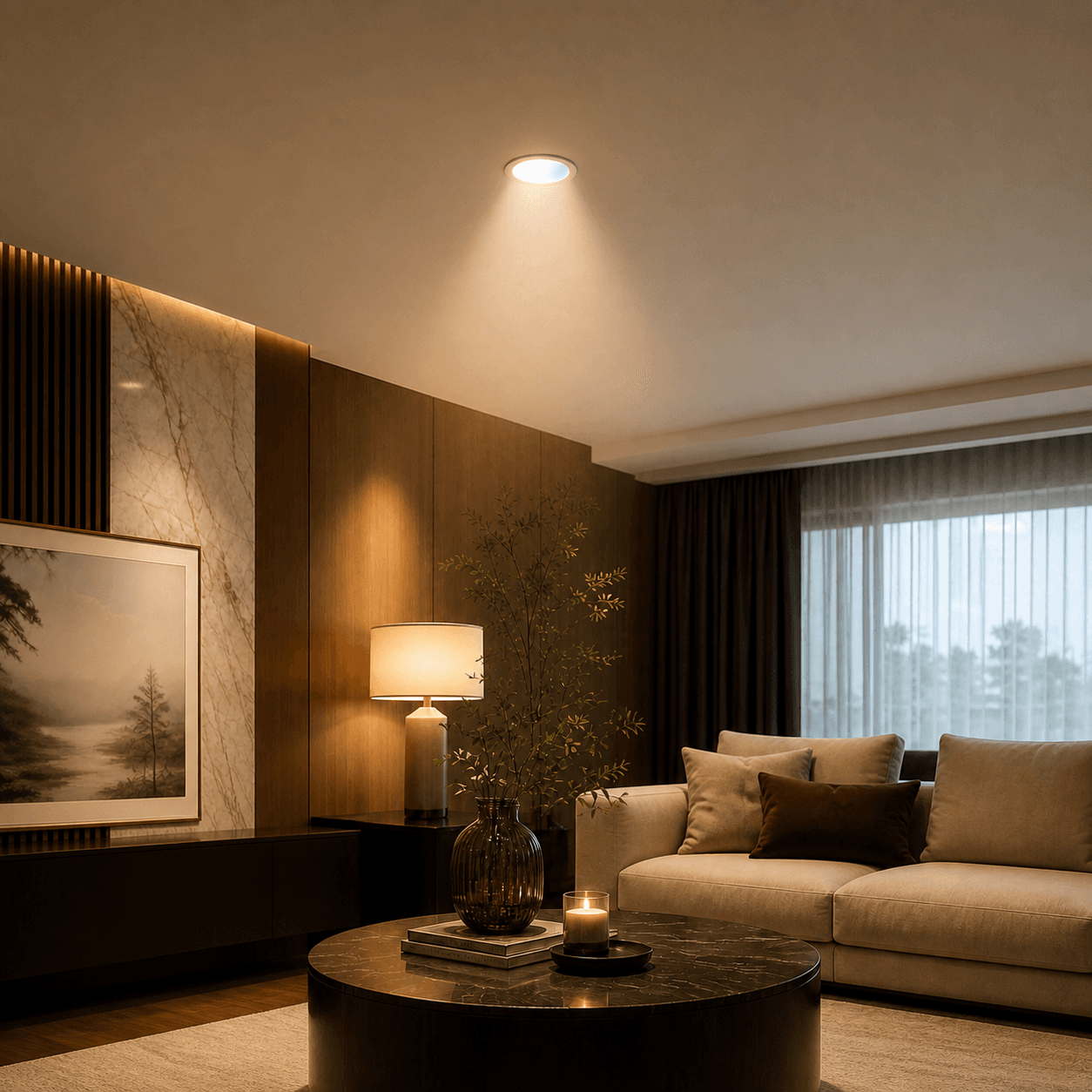 Recessed Downlight Dimmable Smart