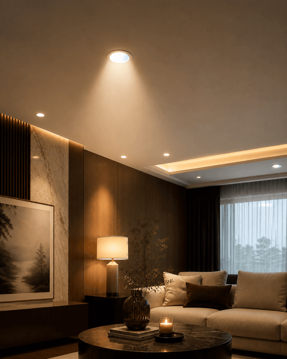 Recessed Downlight Dimmable Smart