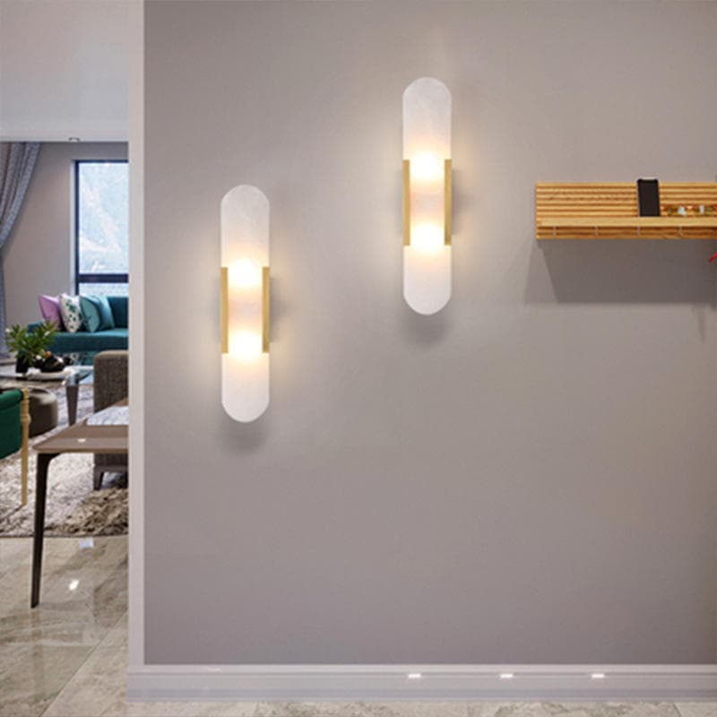 Nordic Natural Marble Wall Lamp