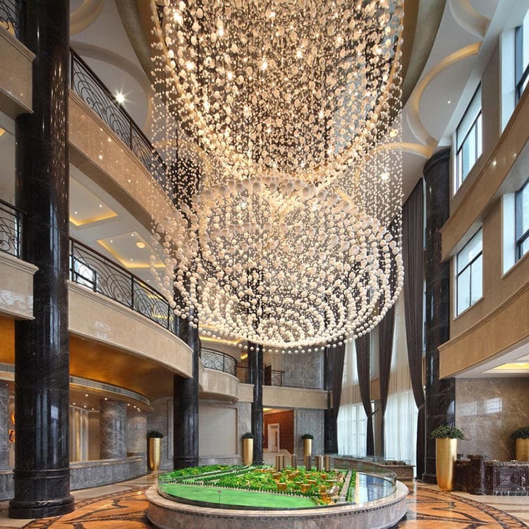 European Style Crystal Chandelier for Living Room