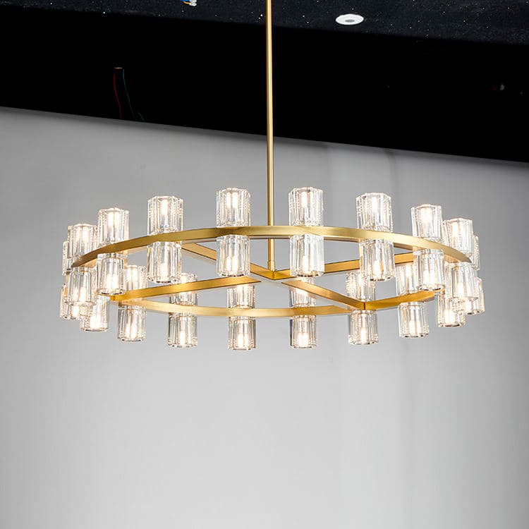 Crystal Chandelier with Modern American Luxury Design
