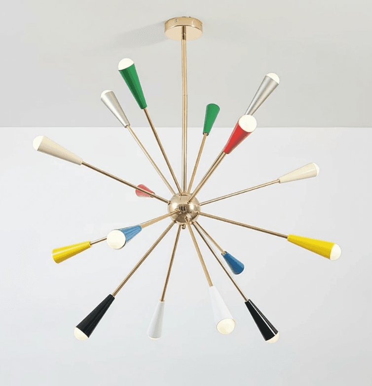 Artistic Fireworks Metal Chandelier for Home, Artistic Fireworks Metal Chandelier, operation03