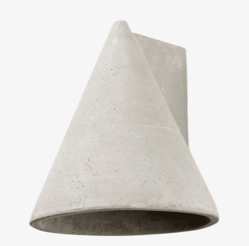 Concrellia Tapered Concrete Wall Lamp – Modern Artistic Sconce for Bedroom, Concrellia Tapered Concrete Wall Lamp, operation03