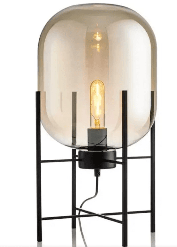 Typhon Square-Round Glass Table/Floor Lamp, Typhon Square-Round Glass Table/Floor Lamp, operation03