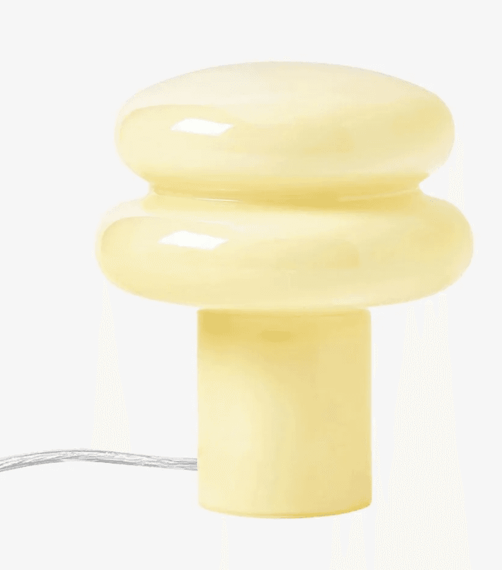 Orra Compact Mushroom Table Lamp - Portable Soft Glow Accent, Orra Compact Mushroom Table Lamp, operation03