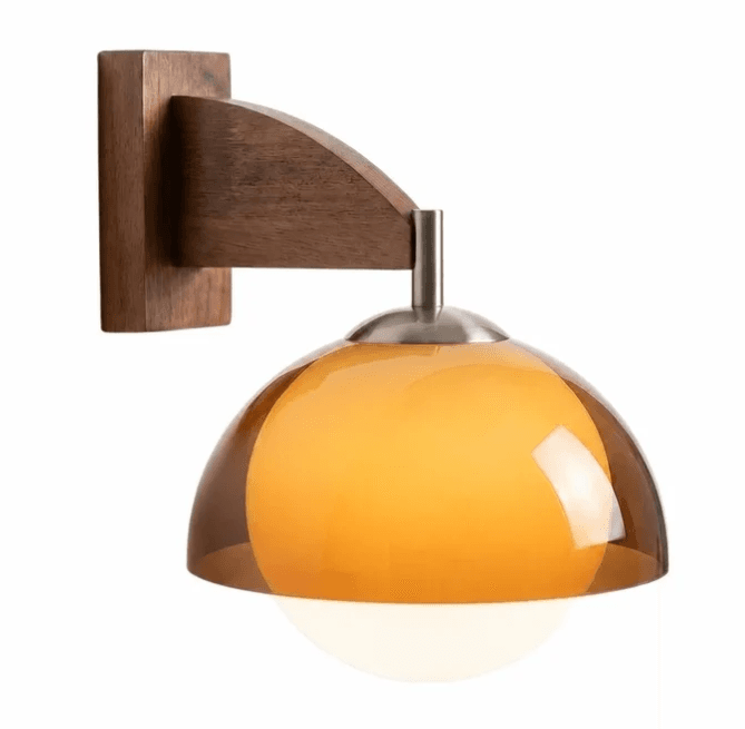 Maisie Retro Glass Dome Wall Sconce, Maisie Retro Glass Dome Wall Sconce, operation03