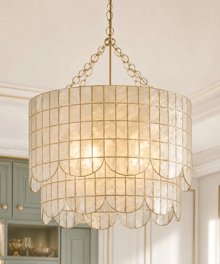Wylara Vintage Coastal Capiz Shell Tiered Chandelier, Wylara Vintage Coastal Capiz Shell Tiered Chandelier, operation03