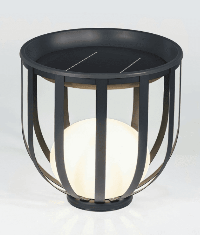 Portable Solar Garden Lamp for Patio and Outdoor Living, Portable Solar Garden Lamp, operation03
