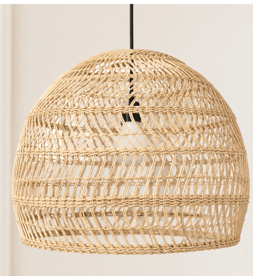 Juno Scandinavian Boho Rattan Pendant Light for Bedroom, Juno Scandinavian Boho Rattan Pendant Light, operation03