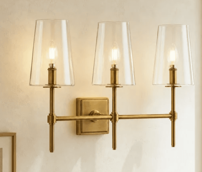 Seraph Modern Clear Glass Metal Wall Sconce, Seraph Modern Clear Glass Metal Wall Sconce, operation03