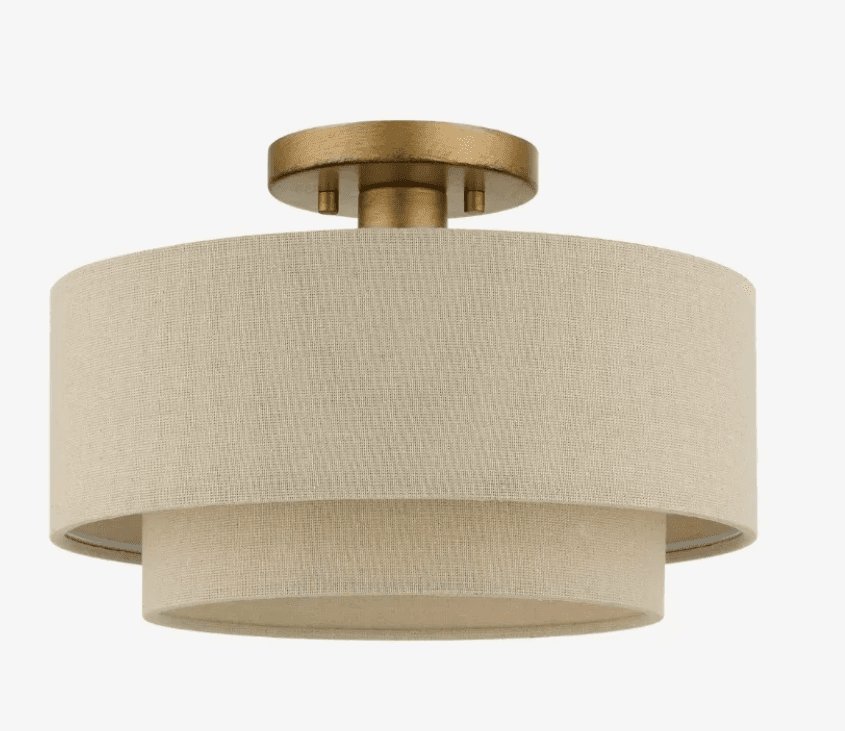 Lumeris Timeless Linen Blend Ceiling Light for Apartments, Lumeris Timeless Linen Blend Ceiling Light, operation03