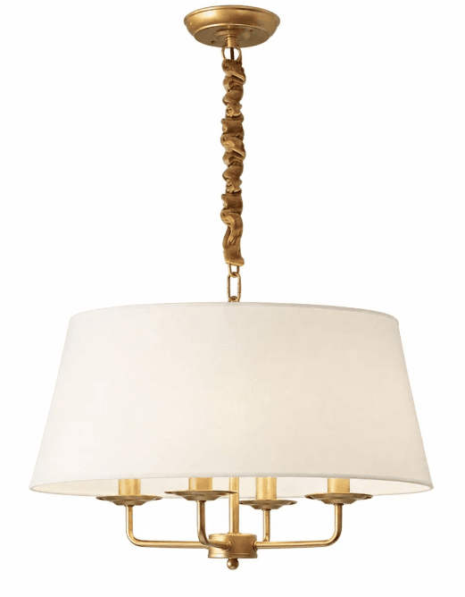 Tela Fabric Shade Chandelier, Tela Fabric Shade Chandelier, operation03