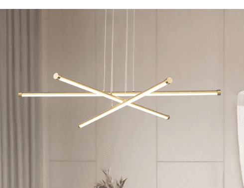 Modern Minimalist 3-Light LED Linear Chandelier, Modern Minimalist 3-Light LED Linear Chandelier, operation03