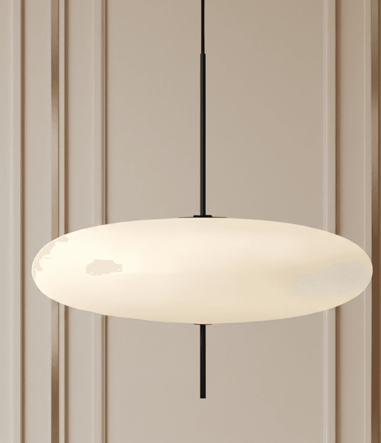 Linley Modern 2065 Saucer Acrylic Pendant Light, Linley Modern 2065 Saucer Acrylic Pendant Light, operation03