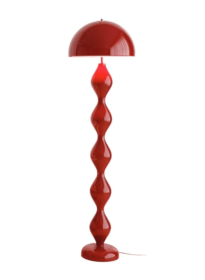 Mushroom Flower Bud Floor Lamp Warm Ambient, Mushroom Flower Bud Floor Lamp Warm Ambient, operation03