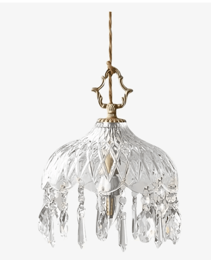 Norivo Crystal Pendant - Refined Crystal Shade for Dining Areas, Norivo Crystal Pendant, operation03