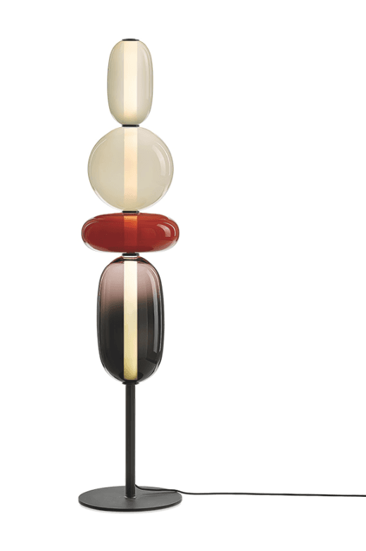 Nordic creative minimalist luxury glass floor lamp for living room, Nordic Minimalist Glass Floor Lamp, operation03