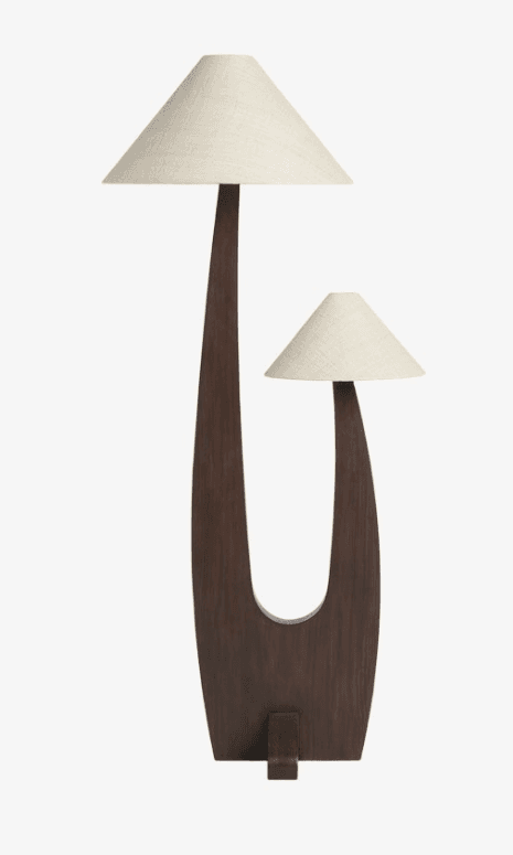 Cordove Arc Floor Lamp - Elegant Tall Design in Solid Wood and Fabric for Modern Living Rooms, Cordove Arc Floor Lamp, operation03