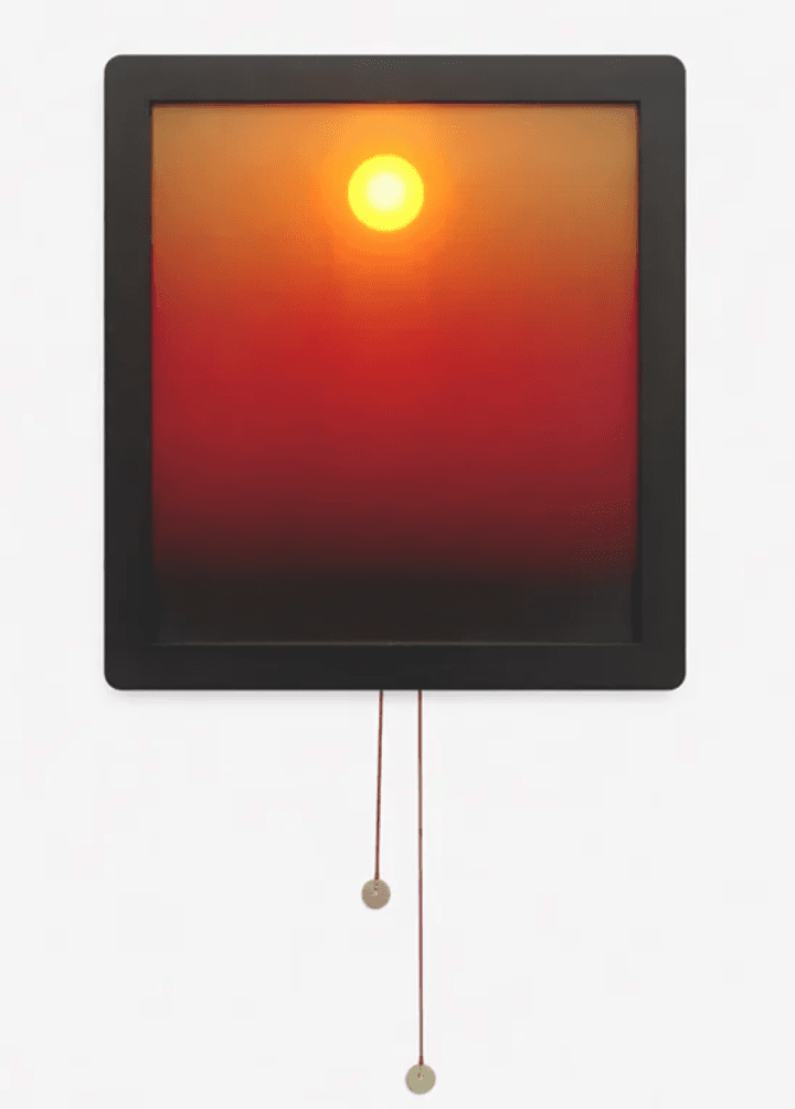 Afterglow Sunset Gradient LED Wall Sconce for Bedroom, Afterglow Sunset Gradient LED Wall Sconce, operation03