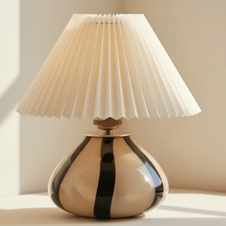 Mathilde Vintage Pleated Cavolo Table Light, Mathilde Vintage Pleated Cavolo Table Light, operation03